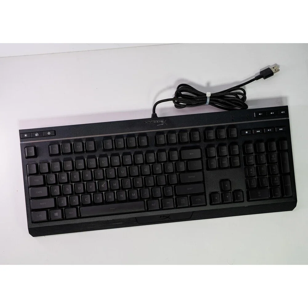 HyperX Alloy Core RGB Gaming Keyboard Wired USB Black QWERTY Backlit Quiet Keys